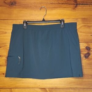 Orvis Teal Women's Skort Skirt 16/XXL